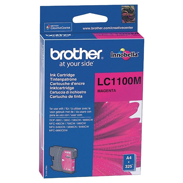 BROTHER TINTEIRO MAGENTA LC1100