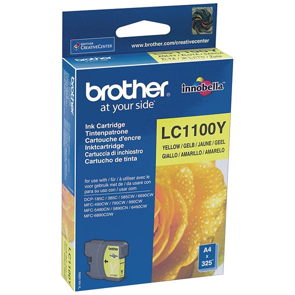 BROTHER YELLOW INK LC1100