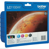 BROTHER CARTRIDGE PACK 4 COLORS LC1100 HIGH CAPACITY