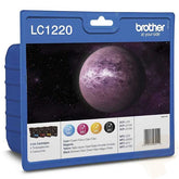 BROTHER CARTRIDGE PACK 4 COLORS LC1220