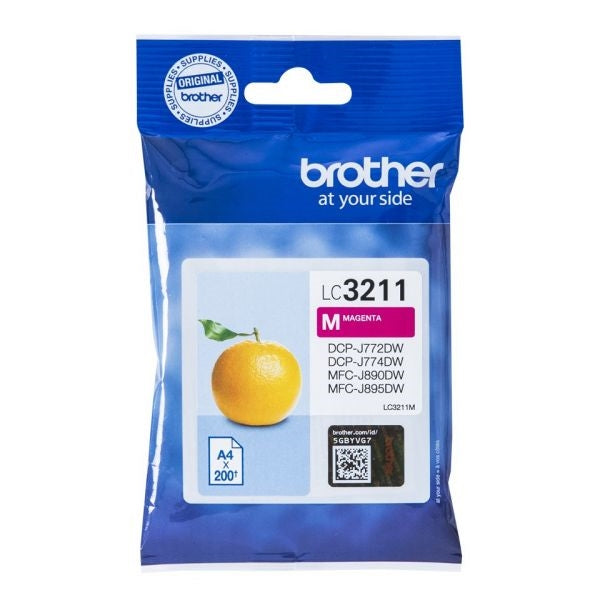 BROTHER TINTEIRO MAGENTA LC3211