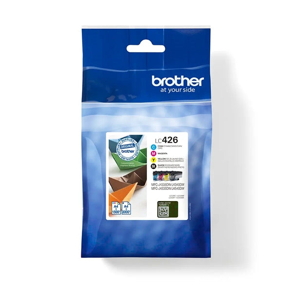 BROTHER CARTRIDGE PACK 4 COLORS LC426