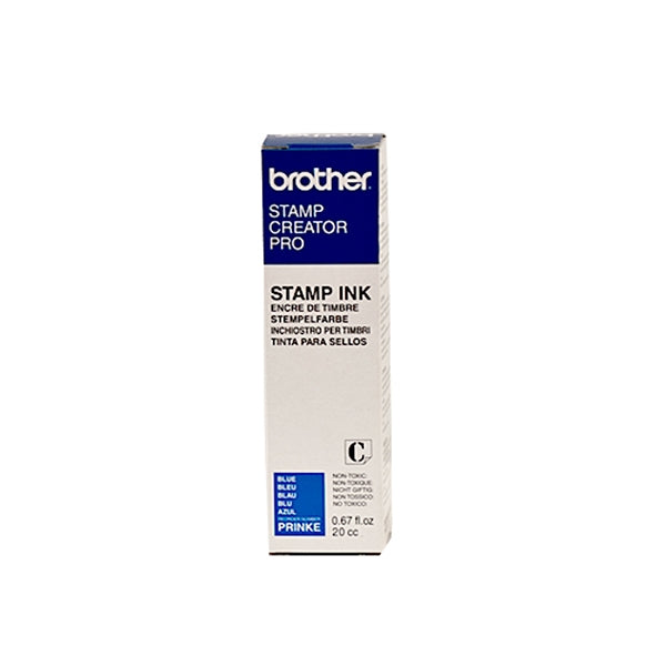 BROTHER BLUE INK REFILL FOR STAMPS (MOQ 12 UNI) 20CC