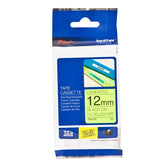 CINTA BROTHER 12MM NEGRO/AMARILLO LAMINADO