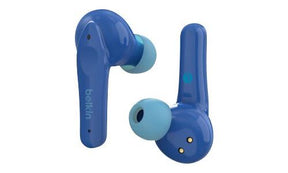 Belkin SoundForm Nano for Kids - Auscultadores sem fios com microfonoe - intra-auricular - bluetooth - azul