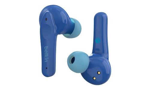 Belkin SoundForm Nano for Kids - Wireless Headphones with Microphone - In-Ear - Bluetooth - Blue