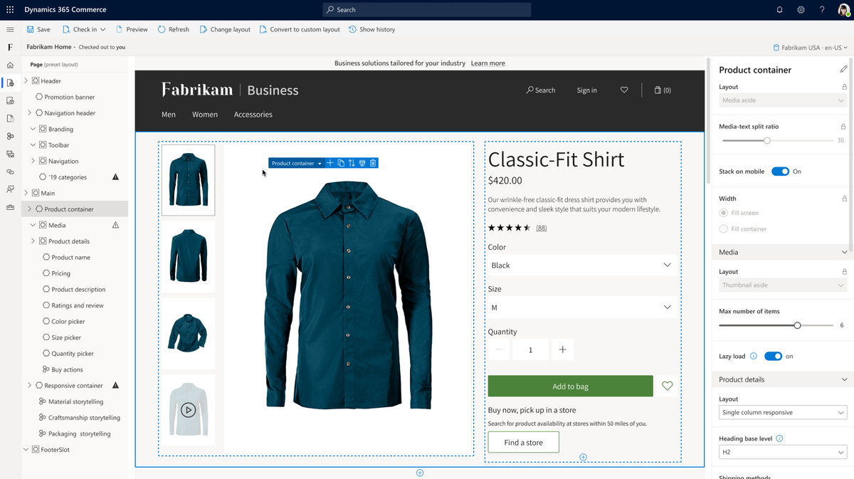 Microsoft Dynamics 365 - Commerce - Eligible subsequent application of Dynamics 365 - Commerce