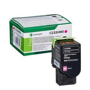 LEXMARK MAGENTA TONER PROGRAM HIGH RETURN CAP 2.3K