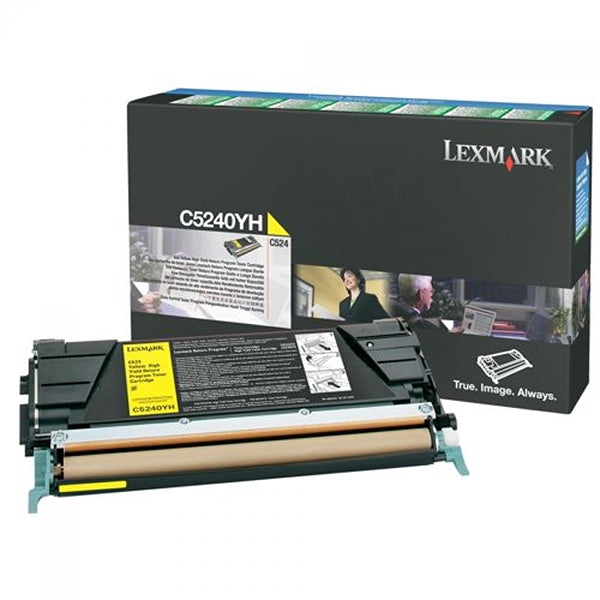 TÓNER AMARILLO LEXMARK C524/C532/C534 ALT CAP 5K