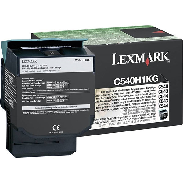 TÓNER LEXMARK NEGRO ALTA CAP. CON RECTOR 2.5K