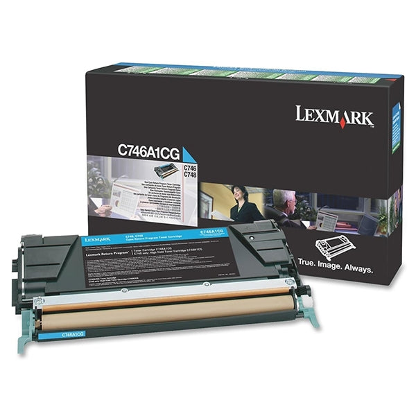 TONER LEXMARK AZUL RETORNO PROG (C74X) 7K