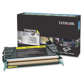 TONER LEXMARK AMARILLO RETORNO PROG (C74X) 7K