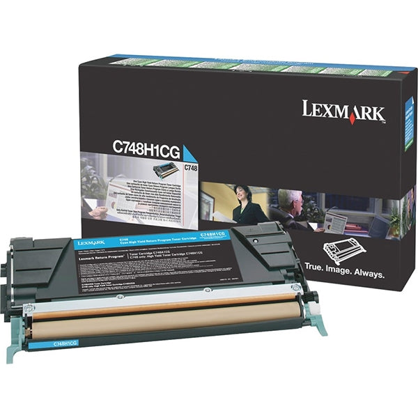 TONER LEXMARK AZUL (C74X) 7K