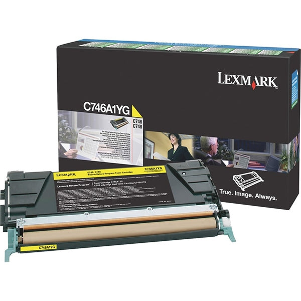 TONER LEXMARK AMARILLO (C74X) 7K