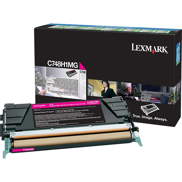 LEXMARK TONER MAGENTA CORPORATE HIGH 10K