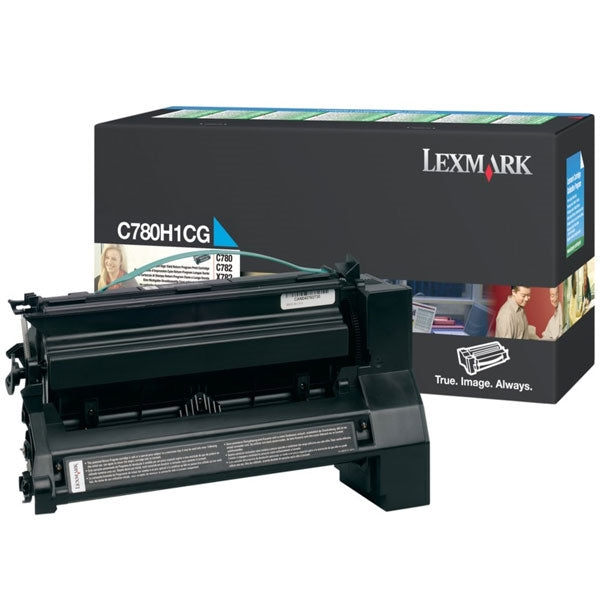 LEXMARK TONER AZUL C78X ALT CAP C/RET 10K