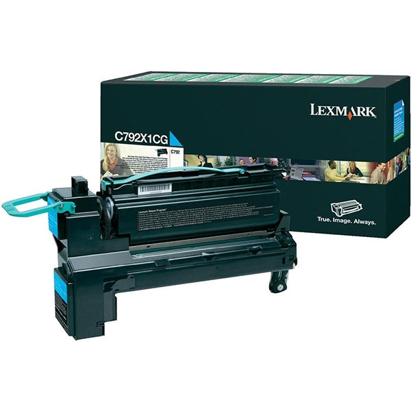 LEXMARK TONER BLUE C792 WITH RETURN 20K