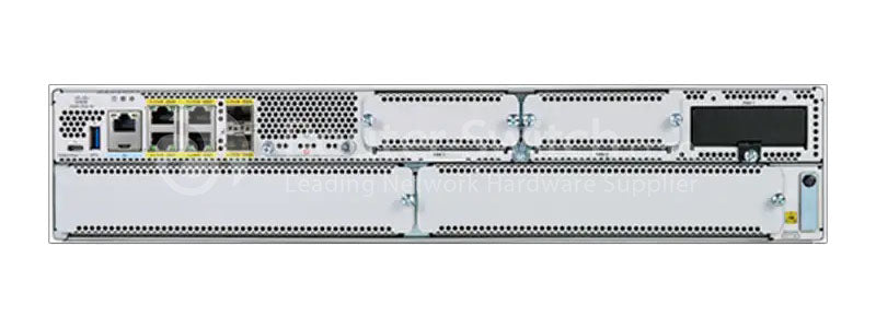 Cisco Catalyst 8300-2N2S-4T2X - Router - 10 GigE - rail mountable - for P/N: C8300-DNA (C8300-2N2S-4T2X)