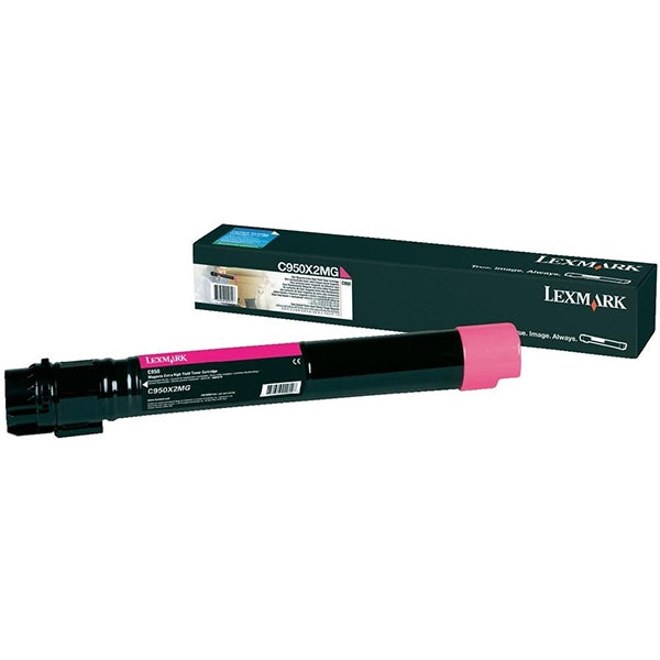 TONER LEXMARK MAGENTA C950 CAPAC EXTRA 22K