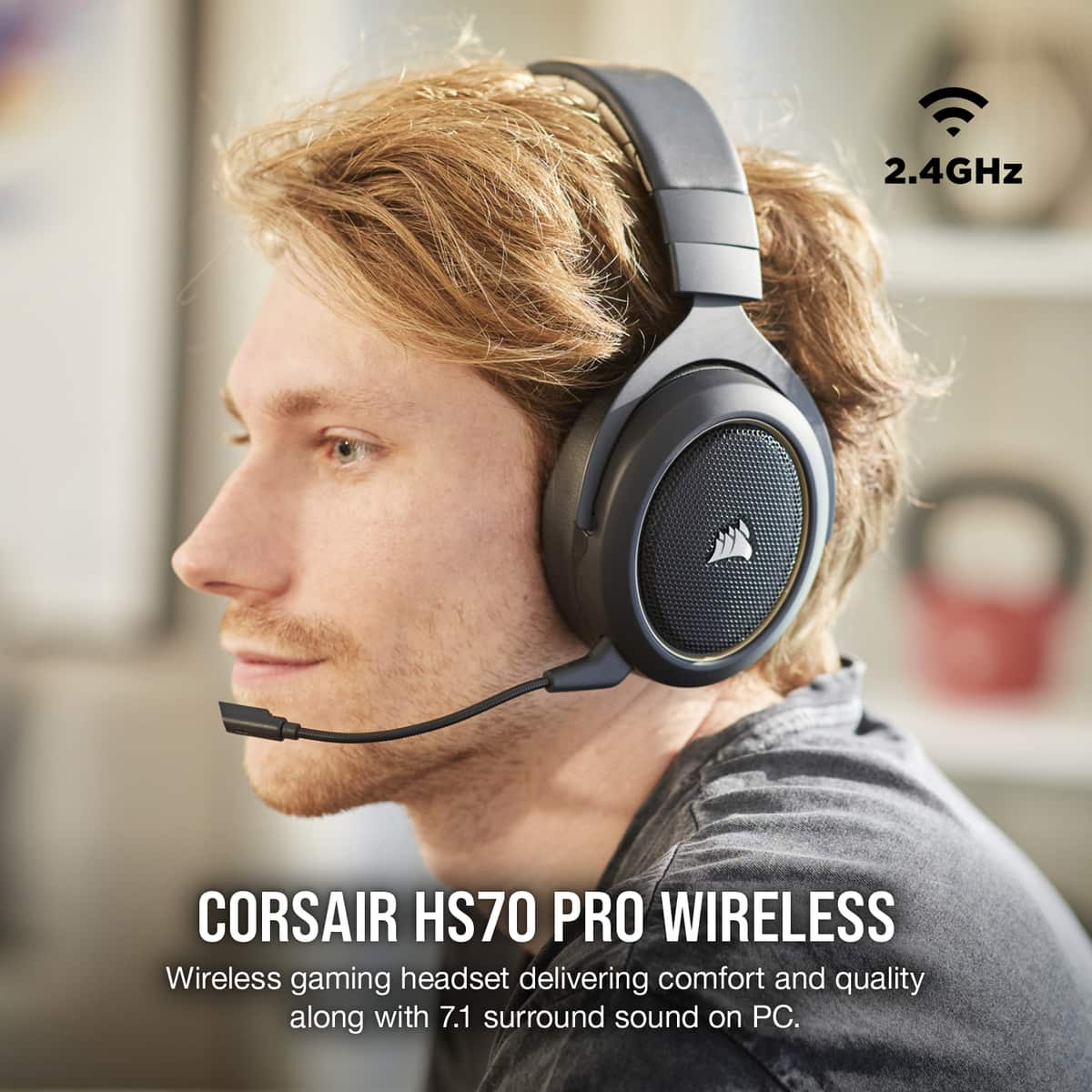 Ausc Corsair HS70 PRO Wireless Cream (CA-9011210-EU)