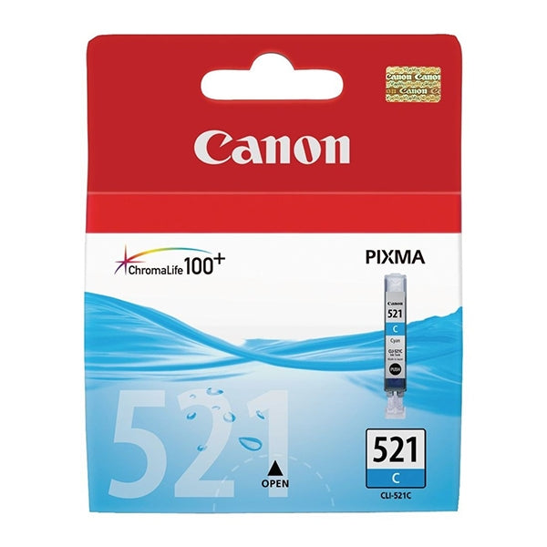 CANON TINTEIRO AZUL CLI-521 MP620/IP4600 BLISTER