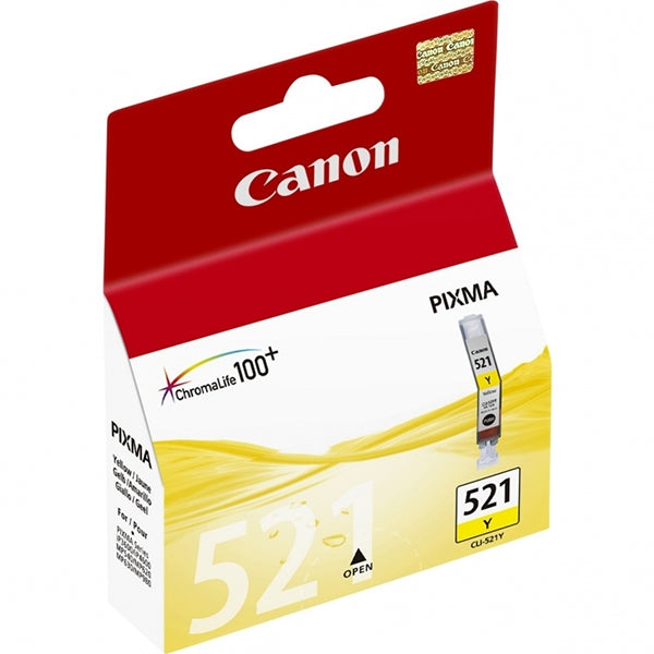 CANON TINTEIRO AMARELO CLI-521 MP620/IP4600 BLIST