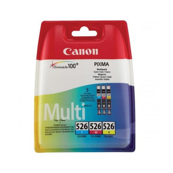 CANON 3 COLOR INK CLI-526 IX6550/IP4850/4950