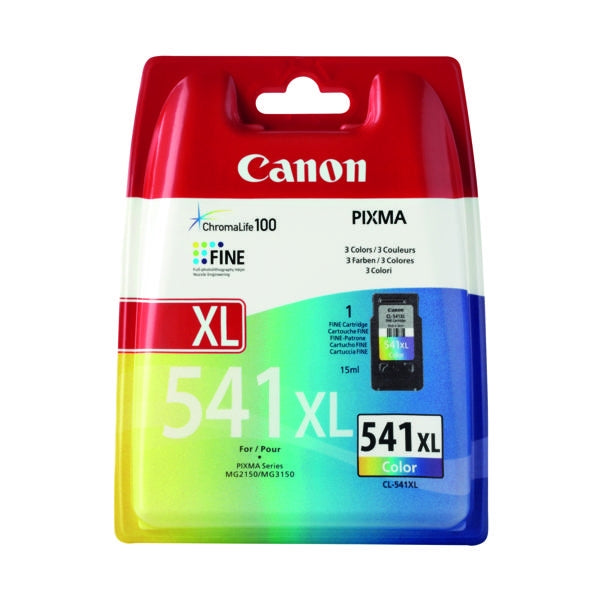 TINTA CANON 3 COLORES CL-541XL MG4150/3250/3150/2250/2150