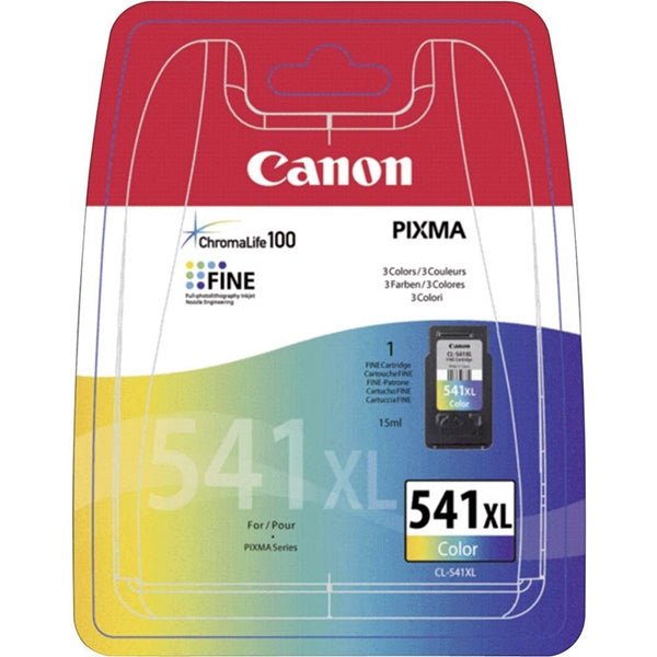 CARTUCHO DE TINTA DE COLOR CANON CL-541XL PARA PIXMA MG3550