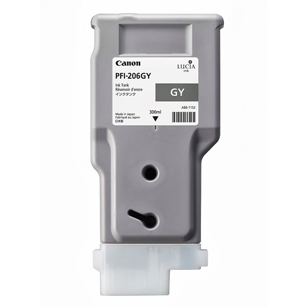 CANON TINTEIRO CINZENTO PFI-206 300ML