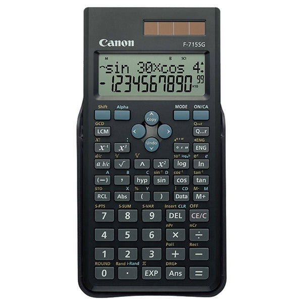 CANON SCIENTIFIC CALCULATOR F-715SG BLACK EXP DBL