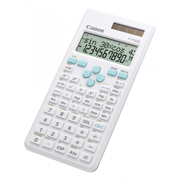 CALCULADORA CIENTÍFICA CANON F-715SG BLANCO Y AZUL EMEA DBL