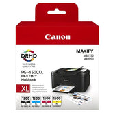 CANON TINTEIRO MULTIPACK 4 CORES PGI-1500XL