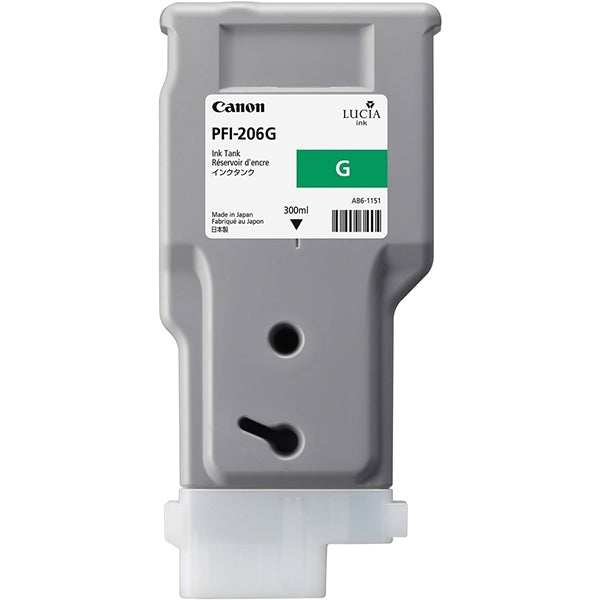 CANON TINTEIRO VERDE PFI-206 IPF6400/6400S/6450