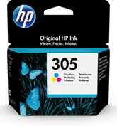 Cartucho de tinta original HP 305 tricolor