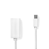 NEDIS ADAPTADOR MINI DISPLAYPORT / HDMI M/F WHITE