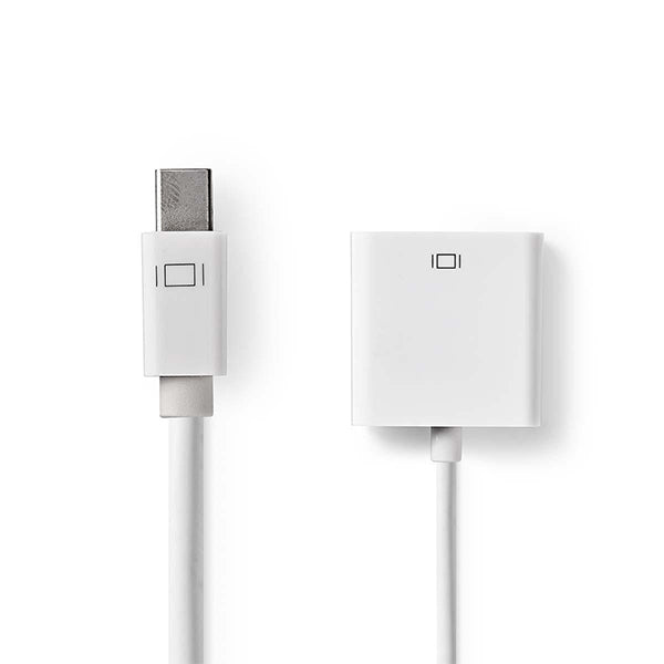 ADAPTADOR NEDIS MINI DISPLAYPORT / DVI-D M/F BLANCO