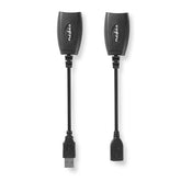 ADAPTADOR DE EXTENSIÓN ACTIVA USB 2.0 NEDIS / A MACHO - A HEMBRA 50MT