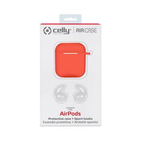 FUNDA AIRPODS NARANJA