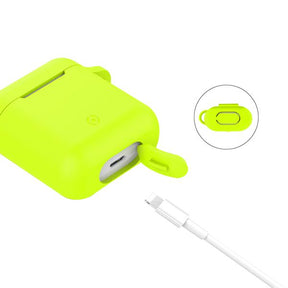 FUNDA AIRPODS AMARILLA