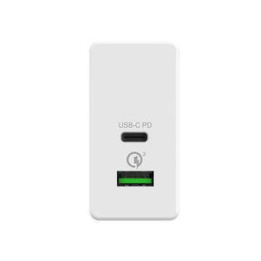 CARGADOR RED USB+TIPO C 45W WHITE
