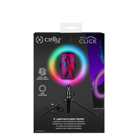 RING LIGHT RGB 8 BK