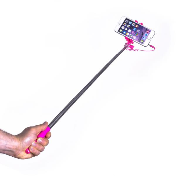 MINISELFIE CON CABLE ROSA