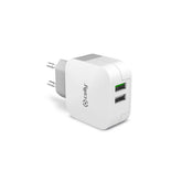 CARGADOR DE LLENADO TURBO 2USB 3.4A
