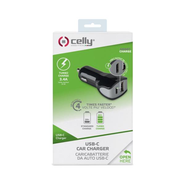 CARGADOR COCHE USB-C