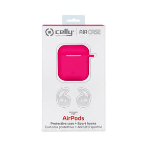 FUNDA AIRPODS FUXIA