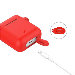 FUNDA AIRPODS ROJA