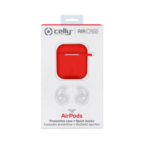 FUNDA AIRPODS ROJA