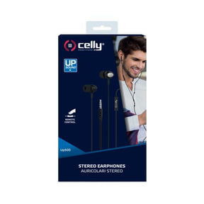 AURICULARES CON MICRO UP500 NEGRO