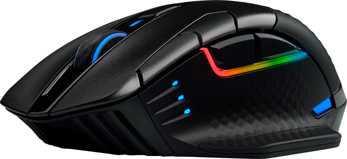 Ratón inalámbrico Corsair Dark Core Pro SE RGB 18000DPI (CH-9315511-EU)